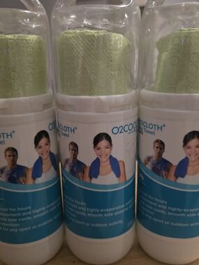 Cooling Towel – Light Green Instant-Use Sports Towel